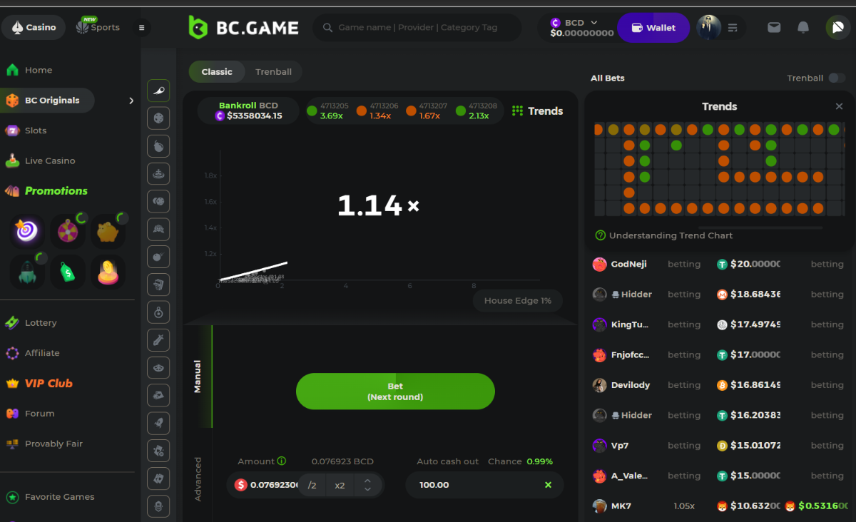Tips for Logging into BC Game Crash